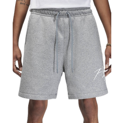 Nike Men's Jordan Brooklyn Fleece Shorts - Carbon Heather/White