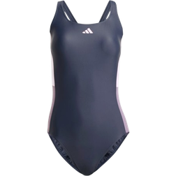 Adidas Colourblock Swimsuit - Legend Ink/Bliss Lilac