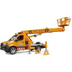 Bruder MB Sprinter with Work Platform & Light + Sound Module 02679