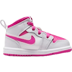 Nike Jordan 1 Mid TD - Iris Whisper/White/Fire Pink