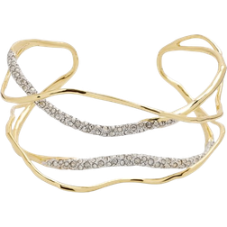 Alexis Bittar Solanales Cuff Bracelet - Gold/Transparent