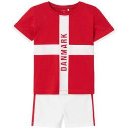 Name It Toddler Jenteam Shorts Set - Adrenaline Rush (13235523)