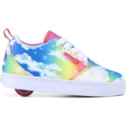 Heelys Kid's Pro 20 Skate Sneaker - Rainbow Clouds