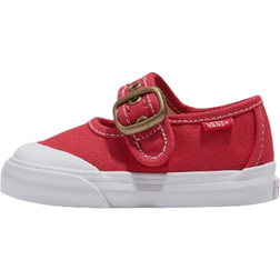 Vans Toddler Mary Jane Canvas Shoe - Tomato