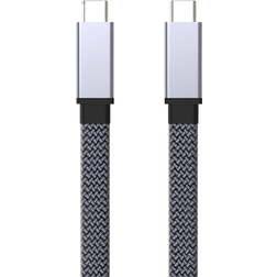 Nördic USBC-N1402 100W 10Gbps 4K 60Hz 3.2 Gen2 USB C - USB C M - M 0.2m