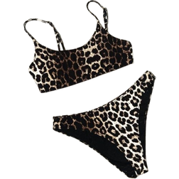 Neo Noir Skin Sand Bikini Top - Leo