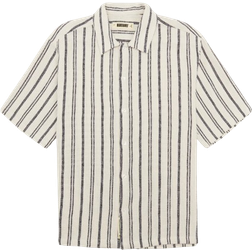 Woodbird Sunny Knipe Shirt - Off White