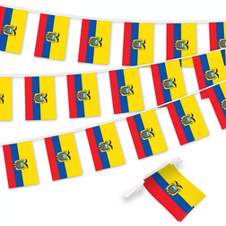 G128 Garlands Ecuador Flag