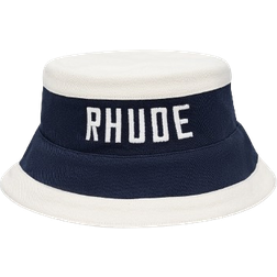 Rhude East Hampton Bucket Hat - Midnight Blue/Cream