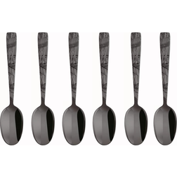 Sambonet Jungle Abstract Foliage Coffee Spoon 4.25" 6pcs