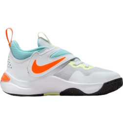 Nike Team Hustle D 11 PSV - White/White/Barely Volt/Copa