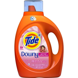 Tide High Efficiency Downy April Fresh Scent Turbo Clean Liquid Laundry Detergent 0.66gal