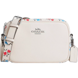 Coach Jamie Camera Bag With Floral Print - Silver/Chalk Multi