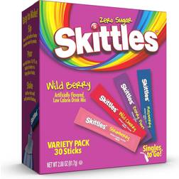 Skittles To Go Wild Berry Variety Pack 2.9oz 30pcs 1pack