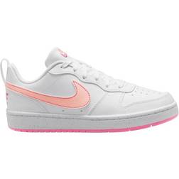 Nike Court Borough Low Recraft GS - White/Pinksicle/Arctic Orange