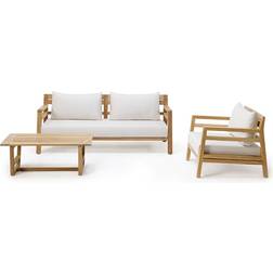 Ethimo Costes Natural Couchtisch 80x120cm