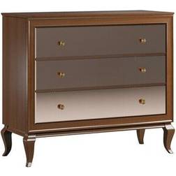 JV Furniture Classic Style Brown Sideboard 109x95.5cm