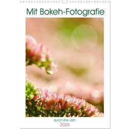 Calvendo 2025 With Bokeh Photography Through the Year Wall Calendar A3 Portrait