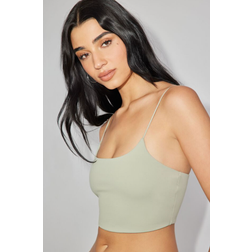 Garage Eva Cropped Cami Top - Seagrass Green