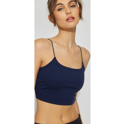 Garage Eva Cropped Cami Top - Mariana Blue