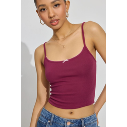 Garage Felicia Cami Top - Red Plum