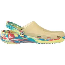 Crocs Classic Translucent Marbled Clog - Sulphur/Multi