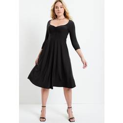 June+Vie Sweetheart Swing Dress