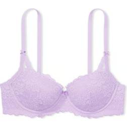 PINK Women's Push-Up Balconette Bra - Pastel Lilac