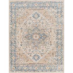 Langley Street Weber Oriental Beige, Blue, Brown 24x36"