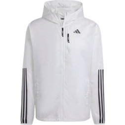 Adidas Own The Run 3 stripes Jacket - White