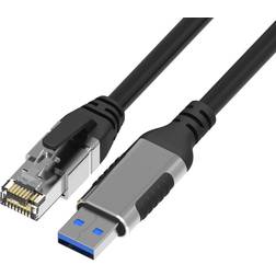 Nördic RJ45A-50 USB A 3.1 - RJ45 M-M 5m