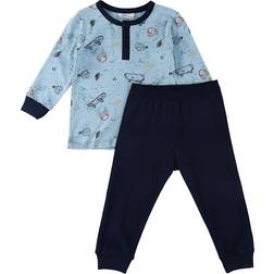 Joha Pajamas 2-piece - Blue Aop