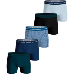 Björn Borg Boxer 5-pack - Black/Blue/Print