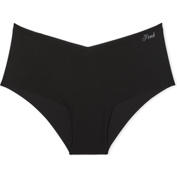 PINK No-Show Cheeky Panty - Pure Black