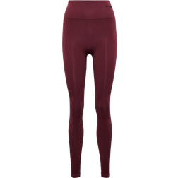 Hummel Hmltif Seamless High Waist Tights - Bitter Chocolate