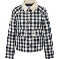 Barbour Maddison Gingham Casual Jacket - Summer Navy/Ecru/Dark Navy