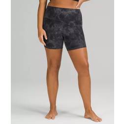 Lululemon Align™ High-Rise Shorts 6" - Diamond Dye Pitch Grey Graphite Grey