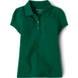 The Children's Place Girl's Uniform Pique Polo - Spruceshad
