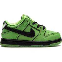 Nike X Powerpuff Girls SB Dunk Low Buttercup TD - Mean Green/Black/Lotus Pink