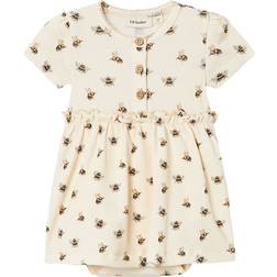 Lil' Atelier Romper Dress - Turtledove (13237386)