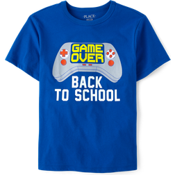 The Children's Place Kid's Game Over School Graphic Tee - Renew Blue (3048317_160)