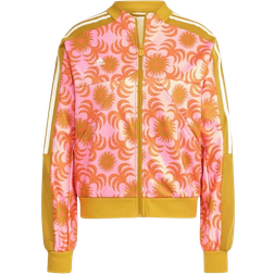 Adidas x Farm Rio Tiro Track Jacket - Semi Pink Glow/Semi Solar Orange