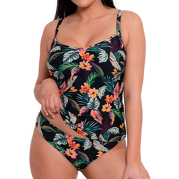 Curvy Kate Cuba Libre Plunge Tankini Multiway Top Print - Multicolour