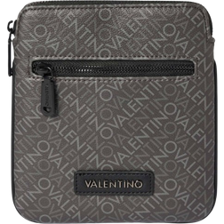 Valentino Tyrone Re Mongram Crossbody Bag - Grey