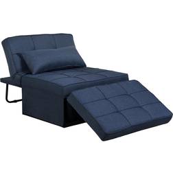 Saemoza 4 in 1 Multi-Function Navy Blue Sofa 36" 1 Seater