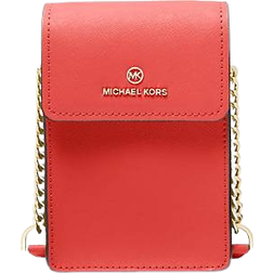 Michael Kors Jet Set Charm Small Smartphone Crossbody Bag - Sangria