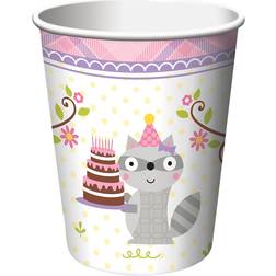Creative Party Paper Cups Woodland 8-pack