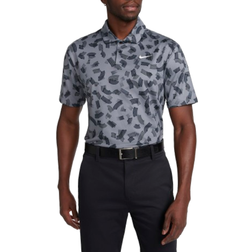 Nike Men's Dri-FIT Tour Golf Polo Shirt - Dark Smoke Grey/White