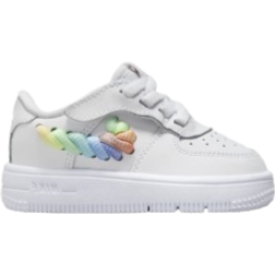 Nike Force 1 Low LV8 EasyOn TDV - White/Terra Blush/Vapor Green/Multi-Color