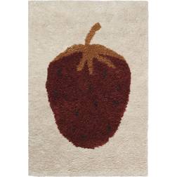 Ferm Living Fruiticana Tufted Strawberry Rug 80x120cm